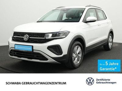 Gebraucht VW T-Cross Life 95 PS (69 kW) 2025 Pure white SUV
