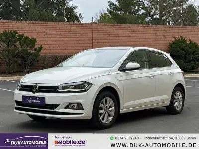 Käytetty VW Polo Highline 95 HP (69 kW) 2021 Valkoinen Viistoperä