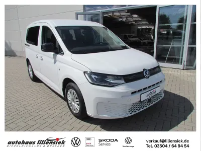 Gebraucht VW Caddy Life 102 PS (75 kW) 2023 Weiß Van / Kleinbus