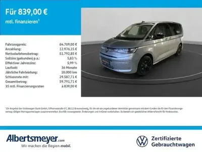 Gebraucht VW Multivan Style 150 PS (110 kW) 2025 Silber Van / Kleinbus