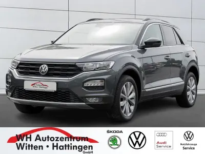Gebraucht VW T-Roc Style 116 PS (85 kW) 2019 Indiumgrau metallic/schwarz SUV