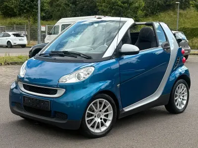 Gebraucht Smart ForTwo Cabrio Passion 71 PS (52 kW) 2009 Blau Cabrio
