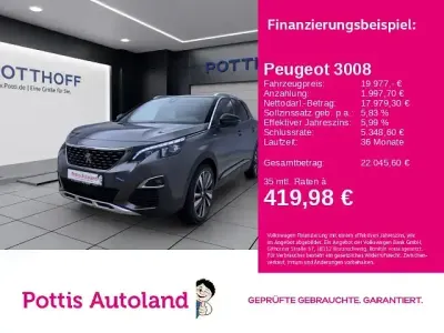 Gebraucht Peugeot 3008 GT 300 PS (220 kW) 2020 Grau SUV