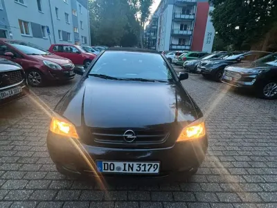 Gebraucht Opel Astra Cabriolet 101 PS (74 kW) 2002 Schwarz Cabrio