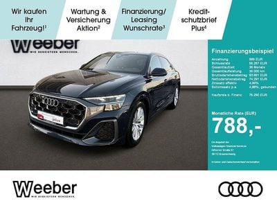 Gebraucht Audi Q8 S-Line 286 PS (210 kW) 2025 Waitomoblau (metallic) SUV