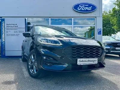 Gebraucht Ford Kuga ST-Line X 224 PS (164 kW) 2022 Obsidianschwarz metallic SUV
