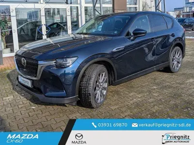 Gebraucht Mazda CX-60 Exclusive-Line 328 PS (241 kW) 2022 Blau SUV