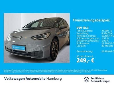 Gebraucht VW ID.3 Pro Performance 150 kW (204 PS) 2023 Grau Kleinwagen