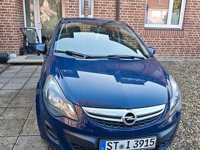 Gebraucht Opel Corsa Edition 75 PS (55 kW) 2014 Blau Kleinwagen