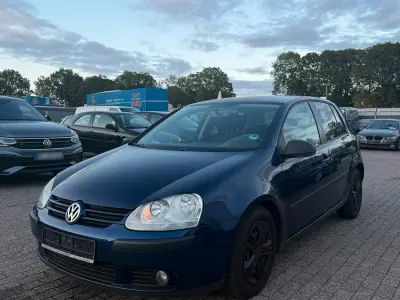 Gebraucht VW Golf V 100 PS (73 kW) 2007 Blau Kleinwagen