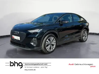 Gebraucht Audi Q4 Sportback e-tron Advanced 150 kW (204 PS) 2022 Schwarz SUV