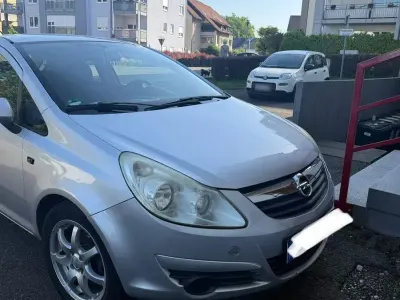 Gebraucht Opel Corsa 60 PS (44 kW) 2008 Silber Kleinwagen