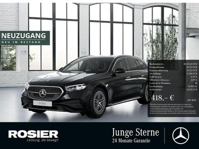 Schwarz / obsidianschwarz Gebraucht 2024 Mercedes E200 Advanced Kombi | 48.336 € (Fairer Preis)