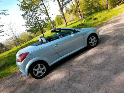 Gebraucht Opel Tigra 90 PS (66 kW) 2008 Blau Cabrio