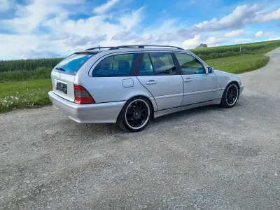 Brugt Mercedes C230 193 HK (141 kW) 1999 Sølv Stationcar