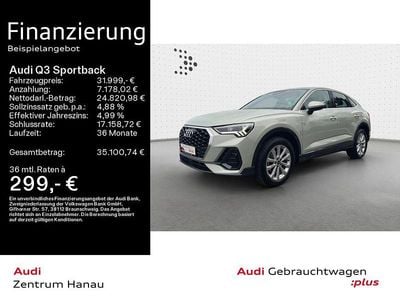 Gebraucht Audi Q3 Sportback Performance 150 PS (110 kW) 2023 Silber SUV