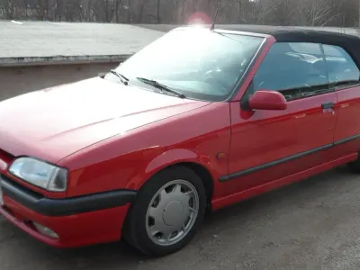 Gebraucht Renault 19 88 PS (64 kW) 1993 Rot Cabrio