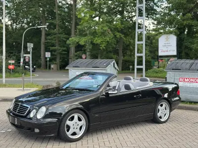 Brugt Mercedes CLK320 218 HK (160 kW) 2002 Sort Cabriolet