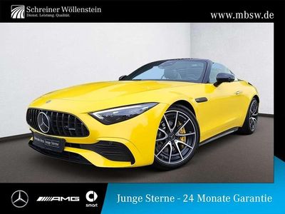 Brugt Mercedes SL43 AMG AMG 381 HK (280 kW) 2023 Gul Cabriolet