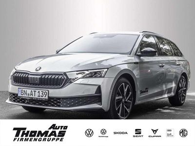 Brilliantsilber metallic Gebraucht 2025 Skoda Octavia SportLine Kombi | 41.980 €