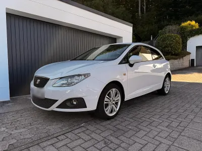 Gebraucht Seat Ibiza 86 PS (63 kW) 2010 Weiß Kleinwagen