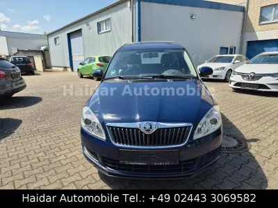 Gebraucht Skoda Roomster Ambition 75 PS (55 kW) 2013 Blau Van / Kleinbus
