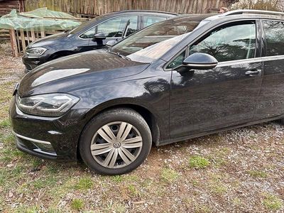 Usata VW Golf VII 125 CV (91 kW) 2018 Nero Station wagon