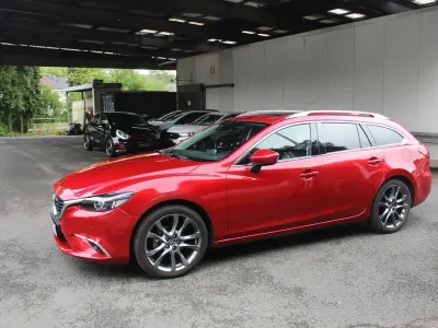 Gebraucht Mazda 6 Sports-Line 192 PS (141 kW) 2015 Rot Kombi