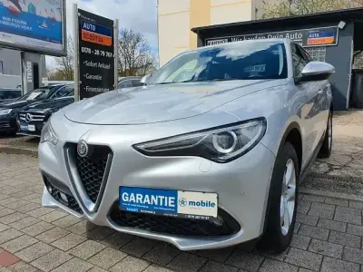Brugt Alfa Romeo Stelvio Super 209 HK (153 kW) 2018 Sølv SUV