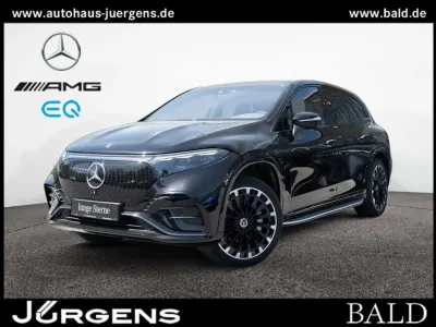 Gebraucht Mercedes EQS450+ AMG 264 kW (360 PS) 2024 Metalliclack obsidianschwarz SUV