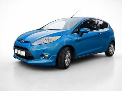 Gebraucht Ford Fiesta 97 PS (71 kW) 2009 Blau Kleinwagen