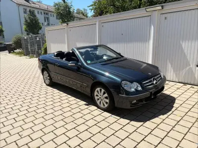 Gebraucht Mercedes CLK200 Elegance 163 PS (119 kW) 2006 Blau Cabrio