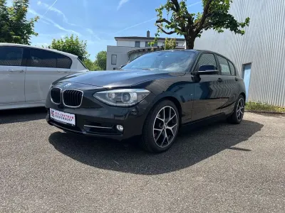 Gebraucht BMW 118 Sport Line 170 PS (125 kW) 2011 Schwarz Kleinwagen