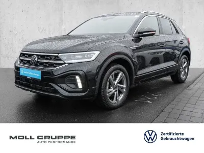 Gebraucht VW T-Roc R-line 110 PS (80 kW) 2023 Deep black perleffekt (metallic) SUV