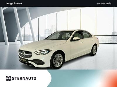 Gebraucht Mercedes C180 Avantgarde 170 PS (125 kW) 2024 Unilack polarweiß Limousine