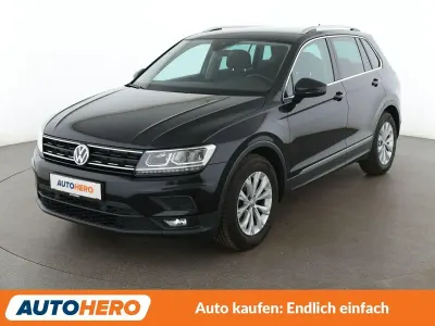 Gebraucht VW Tiguan Comfortline 150 PS (110 kW) 2018 Schwarz SUV