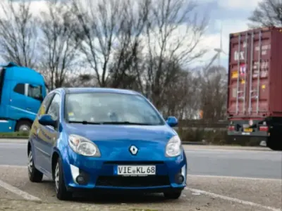 Gebraucht Renault Twingo 2007 Blau Kleinwagen