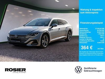 Gebraucht VW Arteon R-line 200 PS (147 kW) 2021 Silber / pyrit silber Kombi