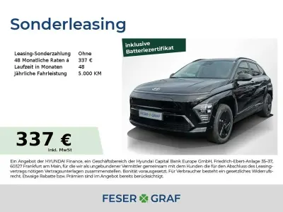 Gebraucht Hyundai Kona Trend 114 kW (156 PS) 2025 Abyss black SUV