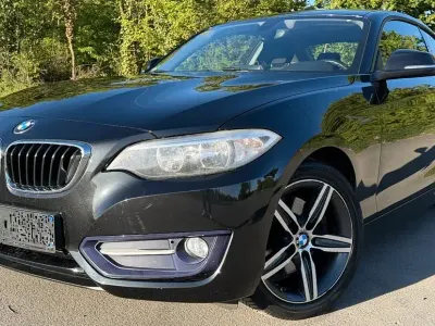 Brugt BMW 220 Sport Line 184 HK (135 kW) 2014 Sort Coupe