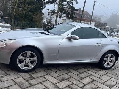 Gebraucht Mercedes SLK200 163 PS (119 kW) 2005 Silber Cabrio