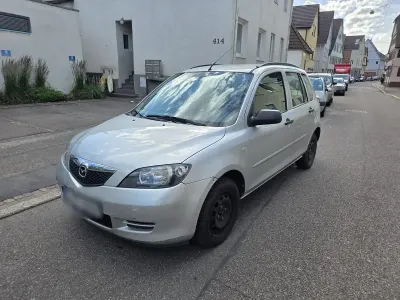 Gebraucht Mazda 2 80 PS (58 kW) 2004 Silber Kleinwagen