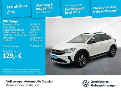 Gebraucht VW Taigo Life 95 PS (69 kW) 2024 Weiß SUV