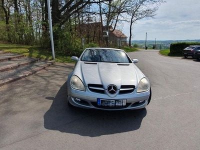 Gebraucht Mercedes SLK200 163 PS (119 kW) 2005 Silber Cabrio