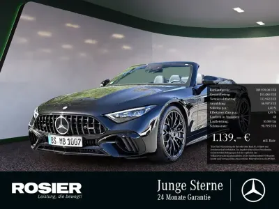Gebraucht Mercedes SL63 AMG AMG 585 PS (430 kW) 2026 Schwarz / obsidianschwarz Cabrio