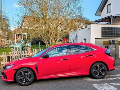 Gebraucht Honda Civic Elegance 129 PS (94 kW) 2017 Rot Limousine