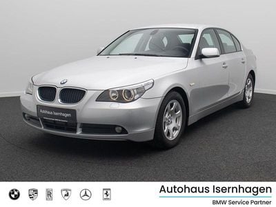 Gebraucht BMW 520 Shadowline 170 PS (125 kW) 2004 Titansilber354 Limousine