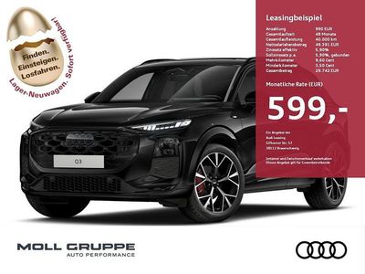 Neu Audi Q3 Ambiente 150 PS (110 kW) 2025 Mythosschwarz metallic SUV