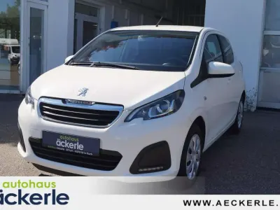 Gebraucht Peugeot 108 Active 72 PS (52 kW) 2019 Zu lackieren weiss 068/deckend Kleinwagen