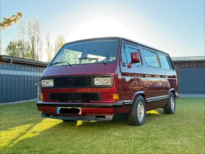Second-hand VW T3 70 CP (51 kW) 1992 Roșu Van